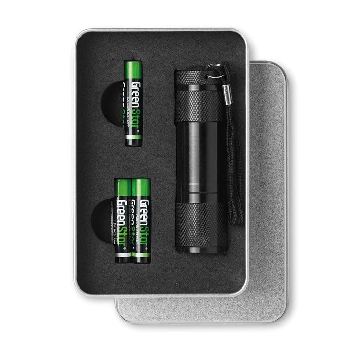 KC6860-03Led Plus LED Taschenlampe_ Schwarz