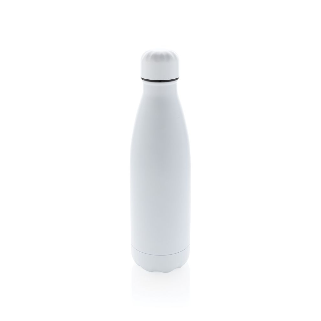 XDP436.46-3Einfarbige Vakuumisolierte Stainless Steel Flasche_ weiss