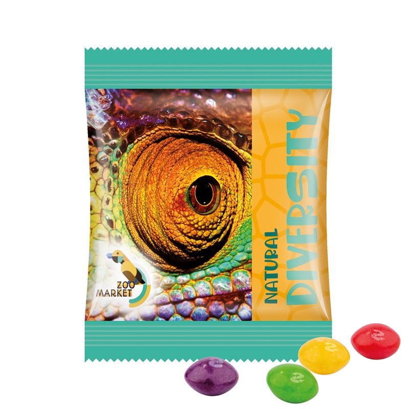 JG10071Minituete 10 g Skittles Kaubonbons