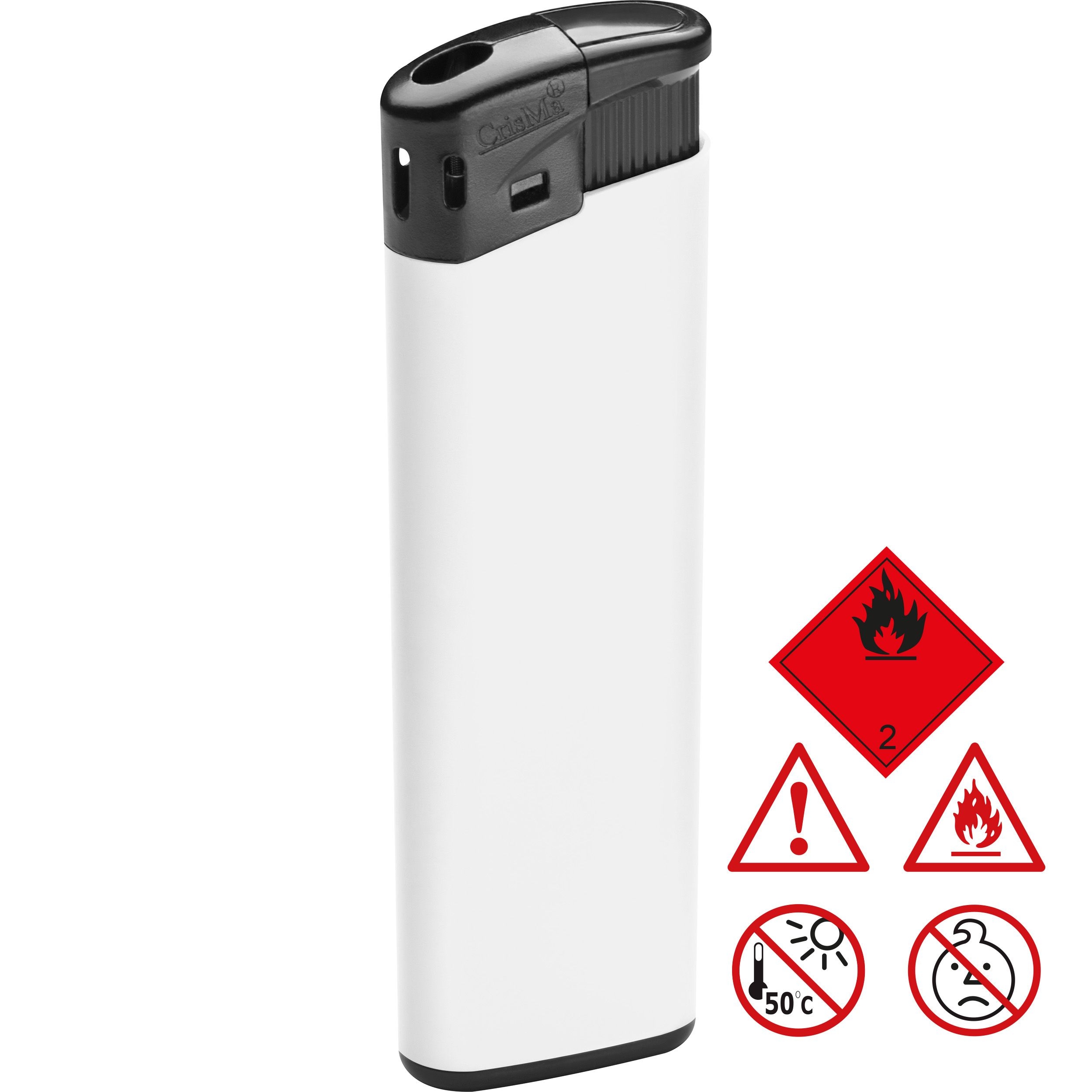 MA90046-06Elektronik Feuerzeug_ weiss MA90046-06Elektronik Feuerzeug_ weiss