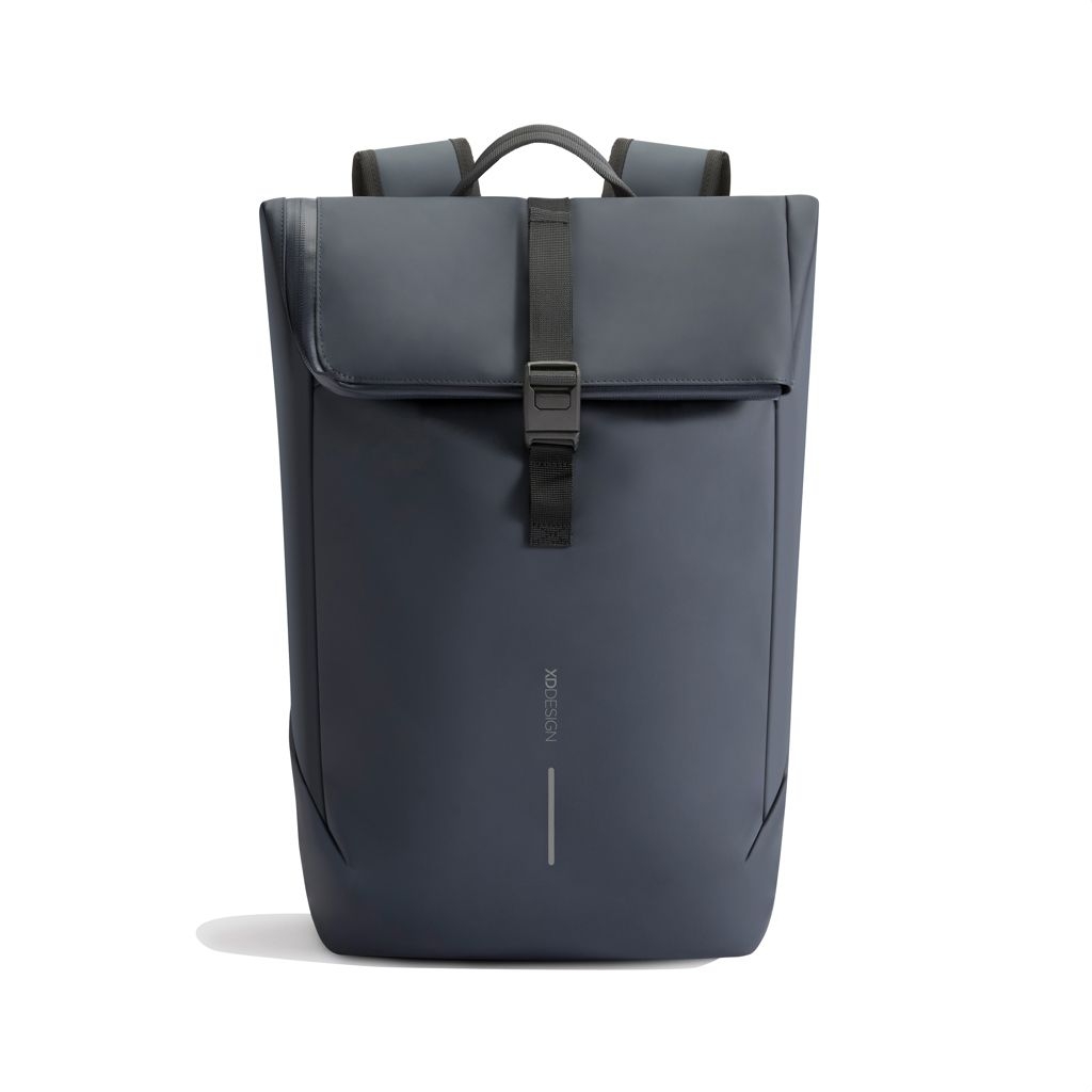 XDP706.26-25Urban wasserabweisender Flap-Top Rucksack_ navy blau
