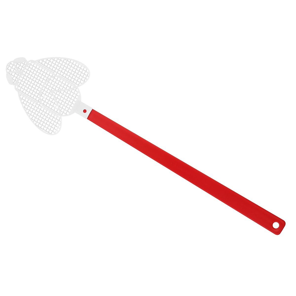 HE7153-1-0Fliegenklatsche _Brummi_ rot_ weiss
