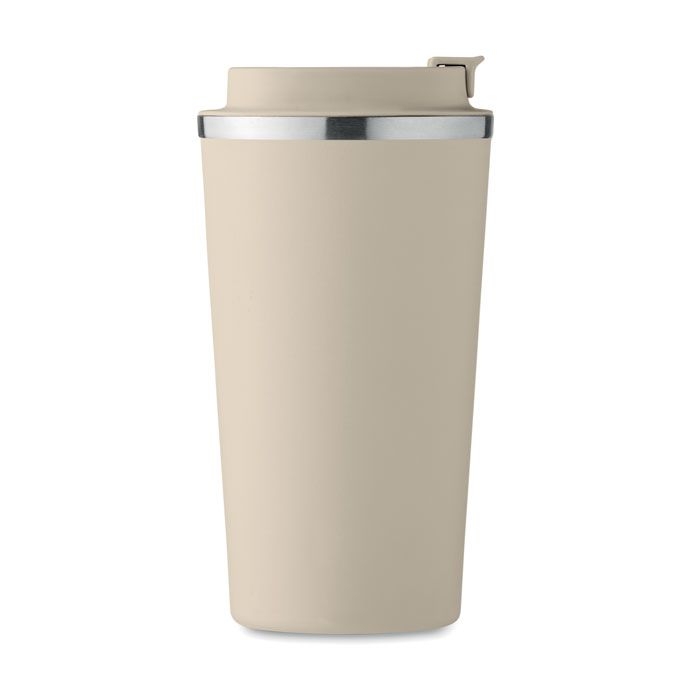 MO6579-13Brace _ Doppelwandiger Becher 510 ml_ beige