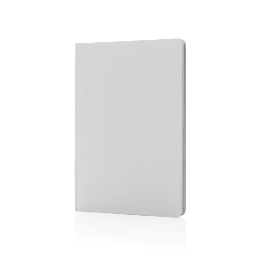XDP774.35-3A5 Impact Steinpaper Hardcover Notizbuch_ weiss