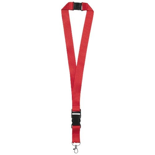 PF102130-1Yogi Lanyard mit Sicherheitsverschluss_ rot