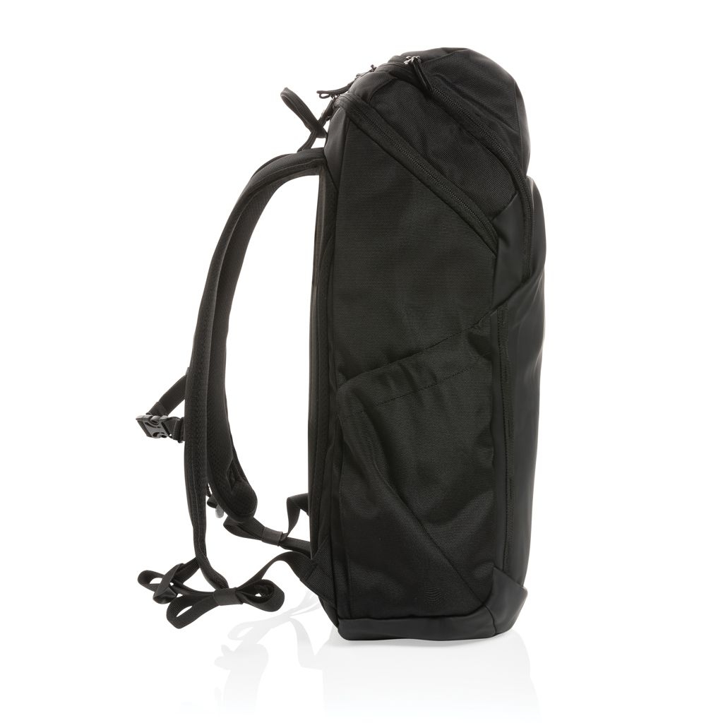 XDP762_89-1Swiss Peak AWARE™ RPET 15.6_ Business Rucksack_ schwarz