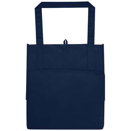 PF130081-5Liberty Tragetasche mit hartem Boden aus recyceltem GRS Non Woven 6 L_ navy