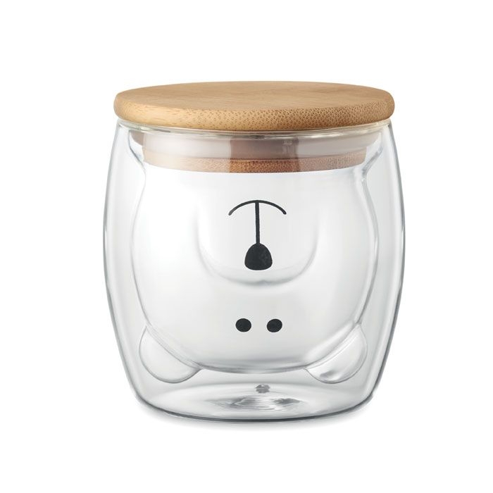 MO6564Smile Becher Borosilikatglas Baer