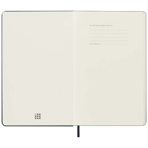 PF107937-1Moleskine Hardcover 12 Monate Wochenkalender L vertikal_ schwarz