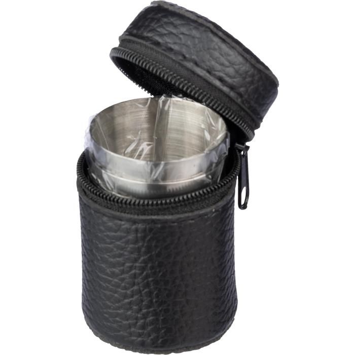 GI1096681-01Schnapsbecher aus Edelstahl Benjamin_ schwarz