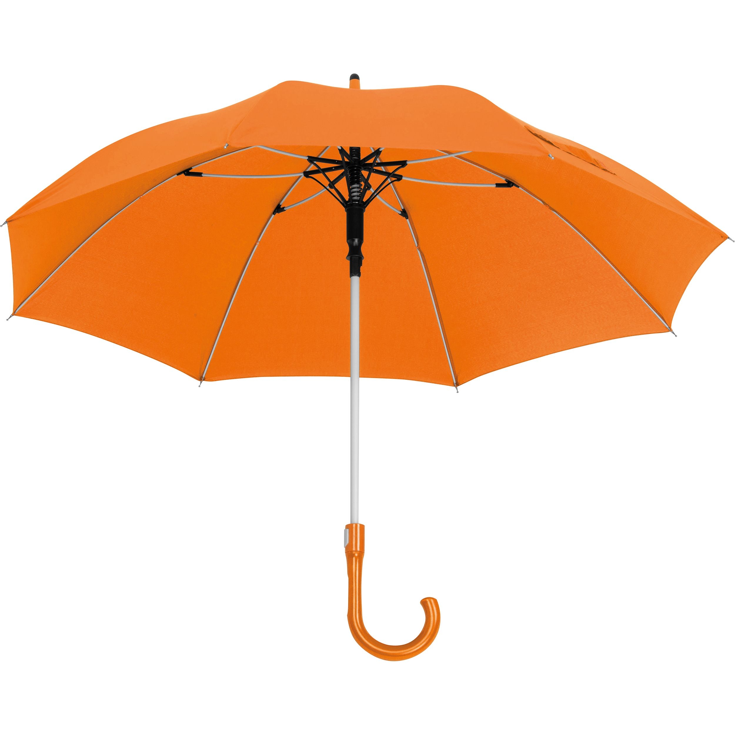 MA45264-10Regenschirm mit Fiberglassgestaenge BENIAMIN_ orange