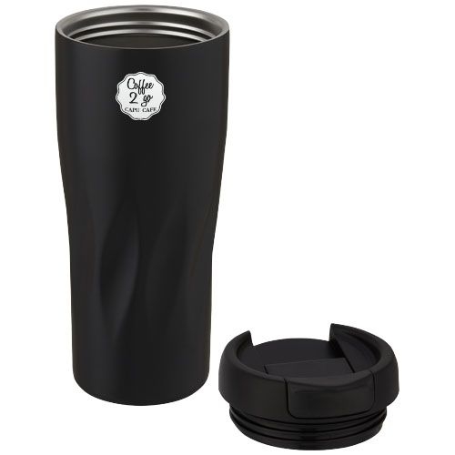 PF100691-5Waves 450 ml Kupfer-Vakuum Isolierbecher_ schwarz