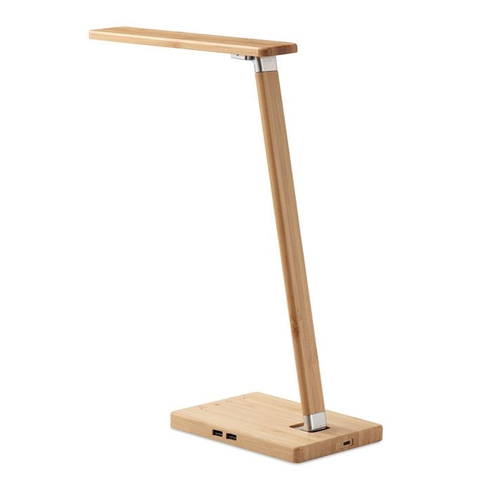 MO6346-40Neat Light Tischleuchte und Ladegeraet 10W_ Holz
