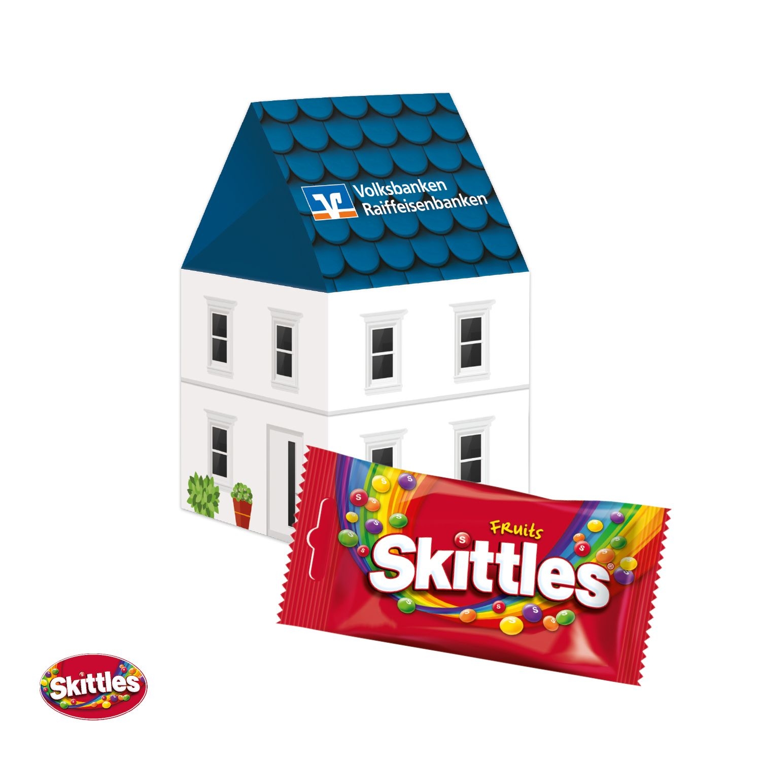 CD917213D Praesent Haus mit Skittles®