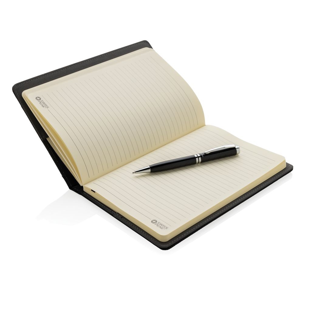 XDP773.32-0Notizbuch und Stift_ schwarz
