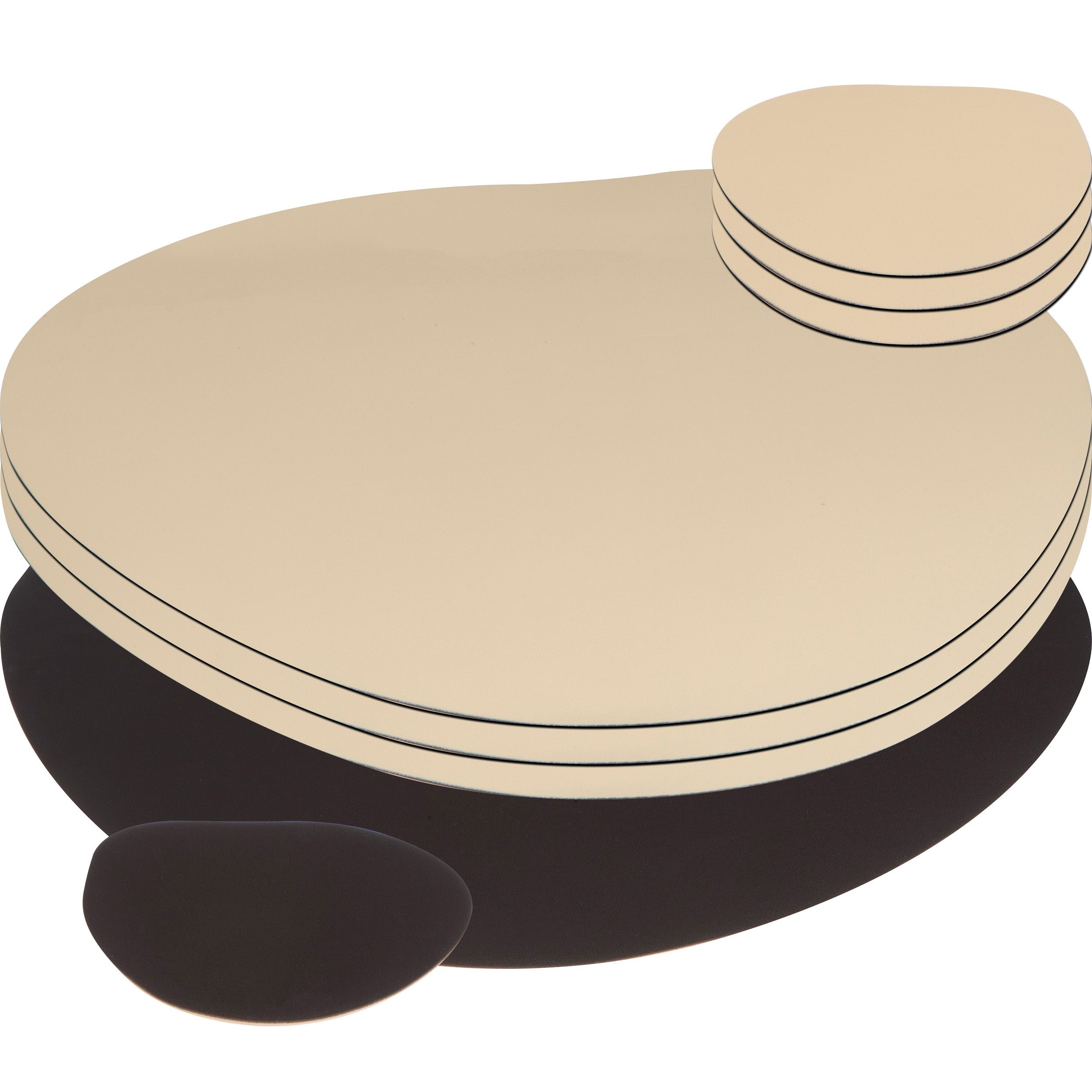 MA83177-018 teiliges Platzset_ braun MA83177-018 teiliges Platzset_ braun