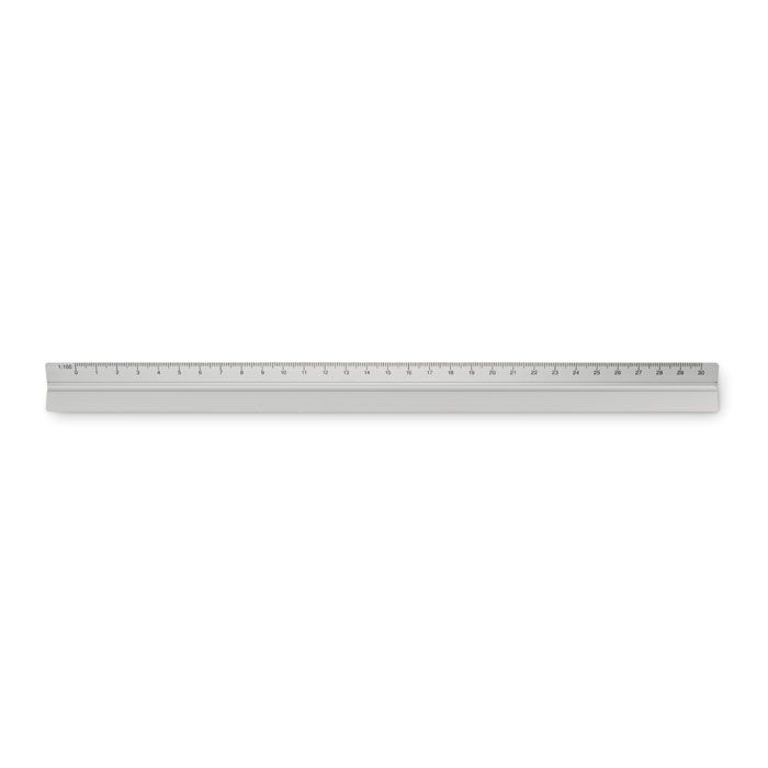 MO6698Tria Dreikantlineal Aluminium 30cm
