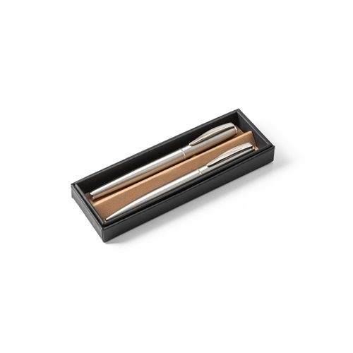 ST91781-127ELLA Roller- und Kugelschreiberset_ satinsilber