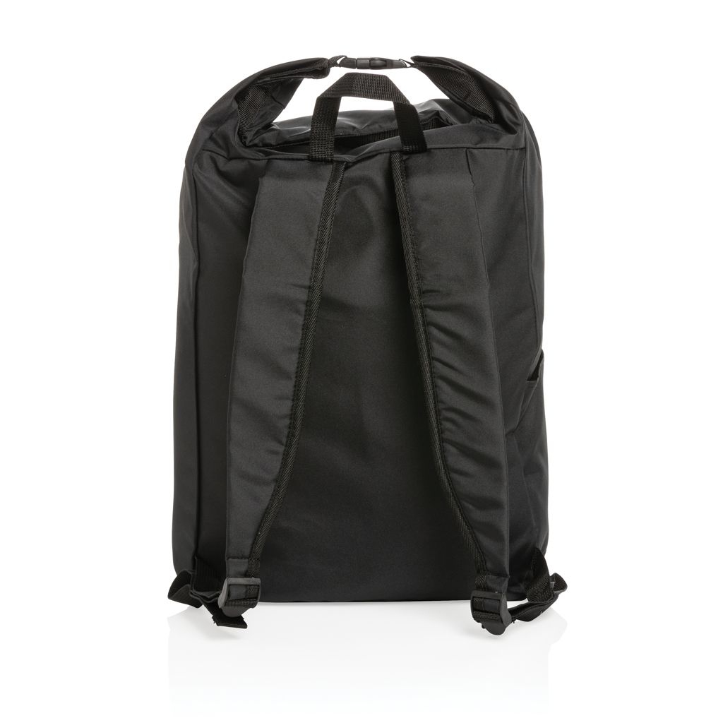 XDP762.75-1Impact AWARE™ RPET Basic Rolltop-Rucksack_ schwarz
