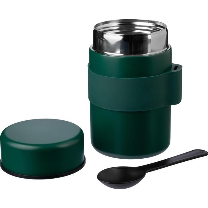 GI1096712-04Doppelwandige Lunchbox Niko aus Edelstahl_ gruen