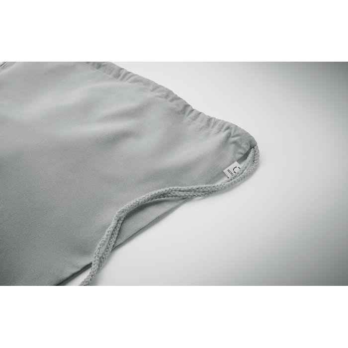 MO2402-07Cabetri Colour Beutel mit Kordelzug recycelt_ grau