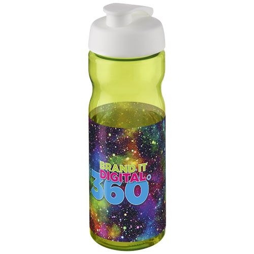 PF210045-29H2O Active® Base 650 ml Sportflasche mit Klappdeckel_ limone_weiss