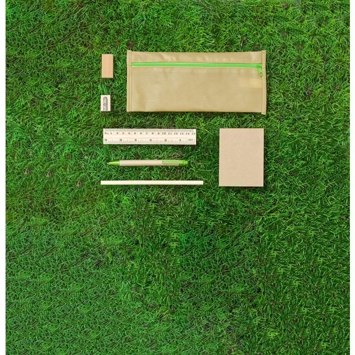 GI2127-13Stifte-Etui aus Non-Woven Bilal_ khaki