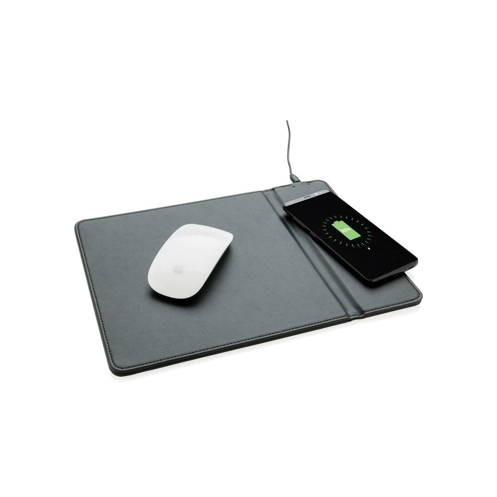 XDP308.94-1Mousepad mit Wireless-5W-Charging Funktion_ schwarz