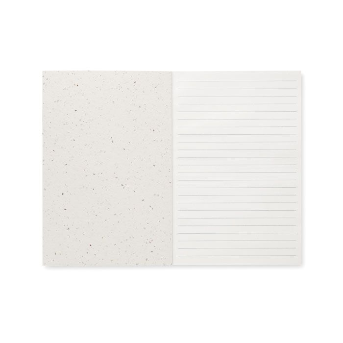 MO2082-06Seed Book DIN A5 Notizbuch Samenpapier_ weiss