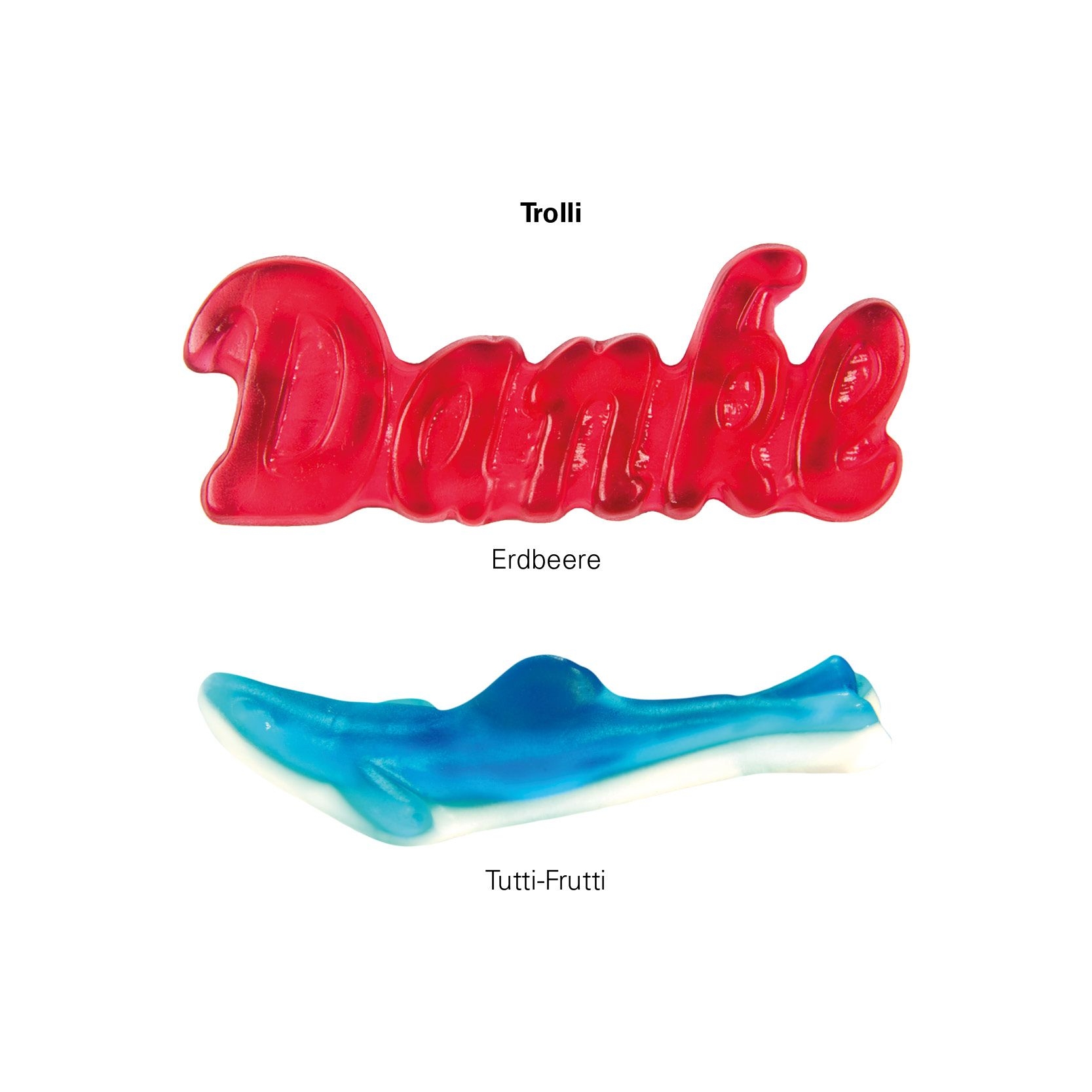 JG10170-2Fruchtgummi 1er Hai_ Haifisch_ transparente Folie