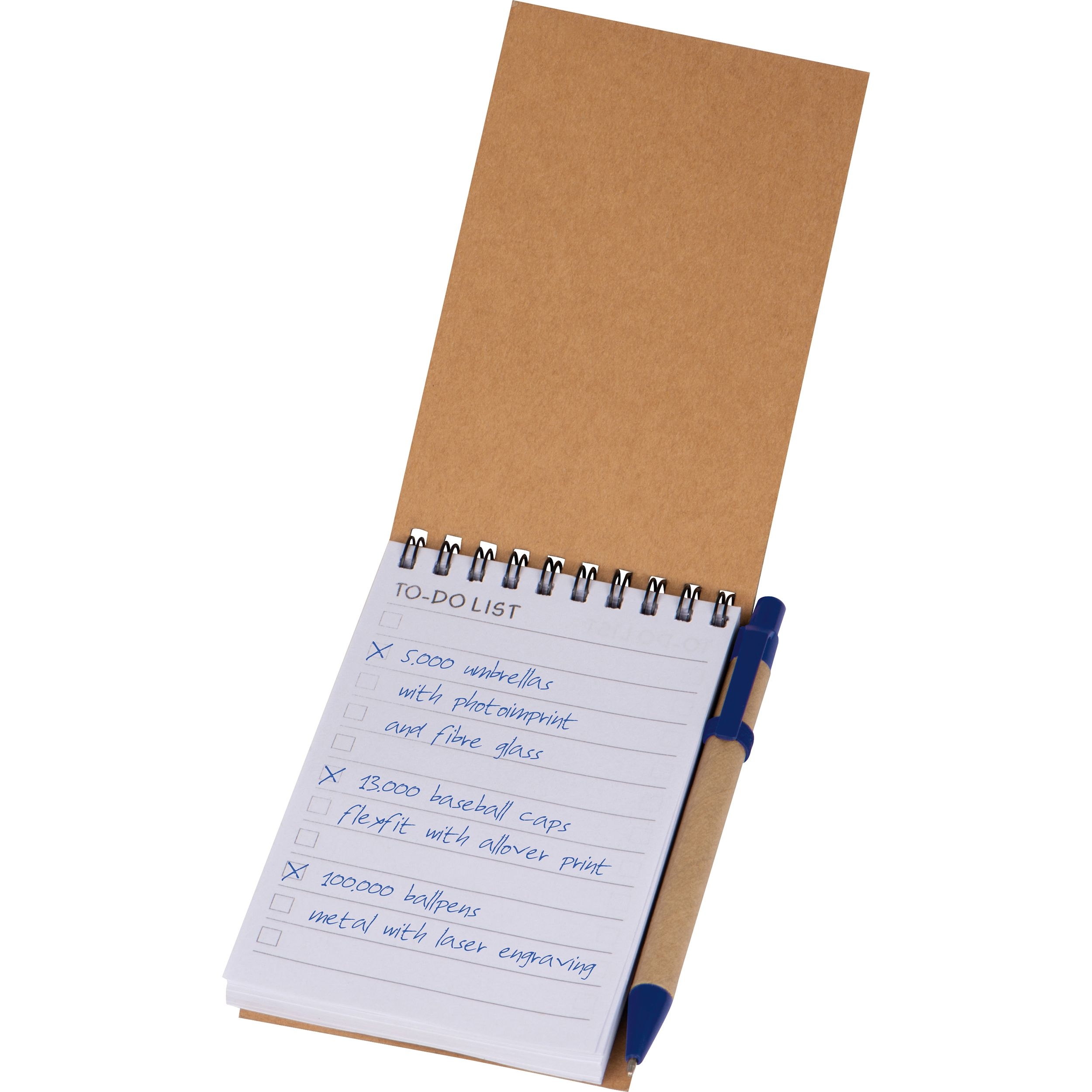 MA20497-04Ringbuch mit Kugelschreiber und _To do Liste_ EUGENIO_ blau