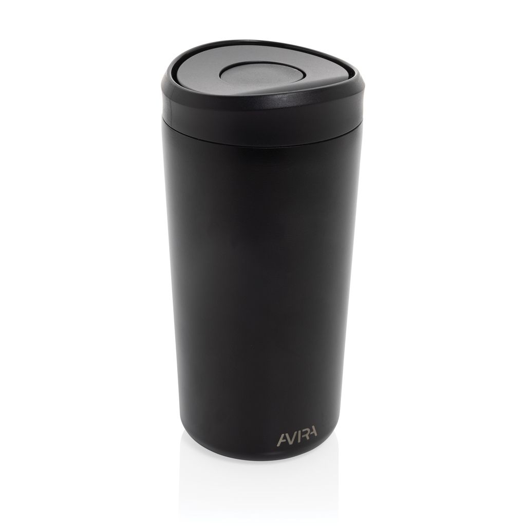 XDP438_10Avira Alix Klickbecher aus RCS rec. Stahl 400ml