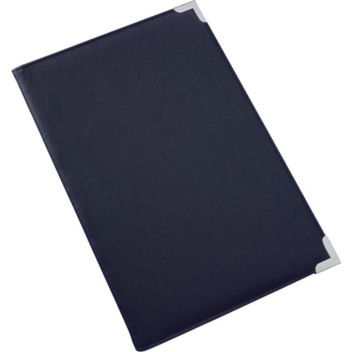 GI8620-05Konferenzmappe aus PU mit Metallecken Jovita_ Blau GI8620-05Konferenzmappe aus PU mit Metallecken Jovita_ Blau