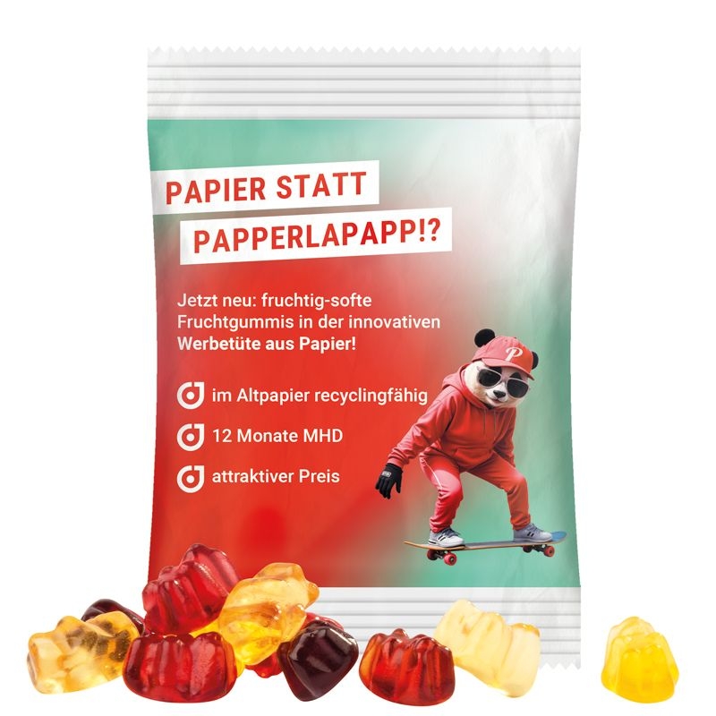 JG18066-1Minituete 15 g Trolli 30 % Fruchtsaft Baerchen_ Fruchtsaft-Baerchen_ weiss