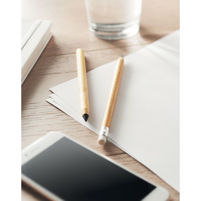 MO6331-40Inkless Bamboo Stift mit Graphitmine_ holz