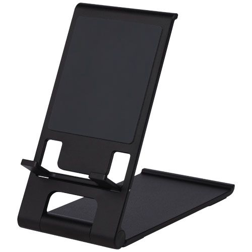 PF124279-1Rise schlanker Aluminium Smartphone Staender_ schwarz