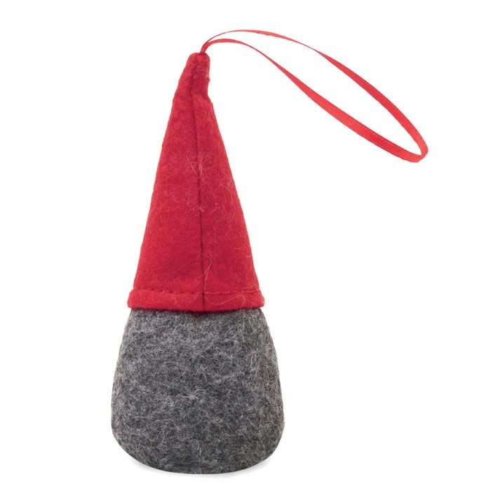 CX1600-05Frosty Tree Filz-Wichtel-Baumhaenger_ rot
