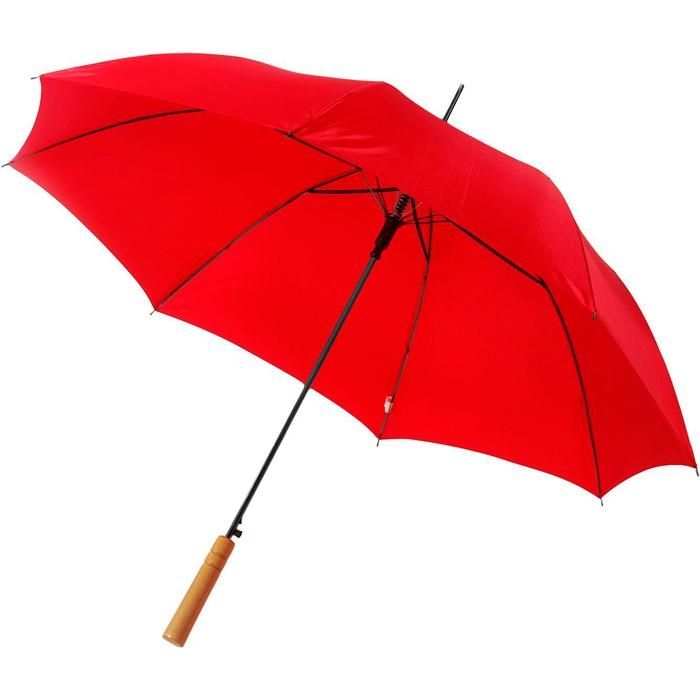 GI4064-08Automatik Stockschirm aus Polyester Andy_ rot