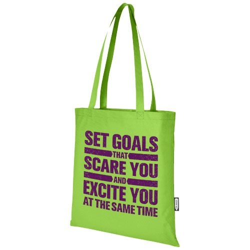 PF130051-7Zeus Non Woven grosse Tragetasche 6L aus GRS Recyclingmaterial 6 L_ limone