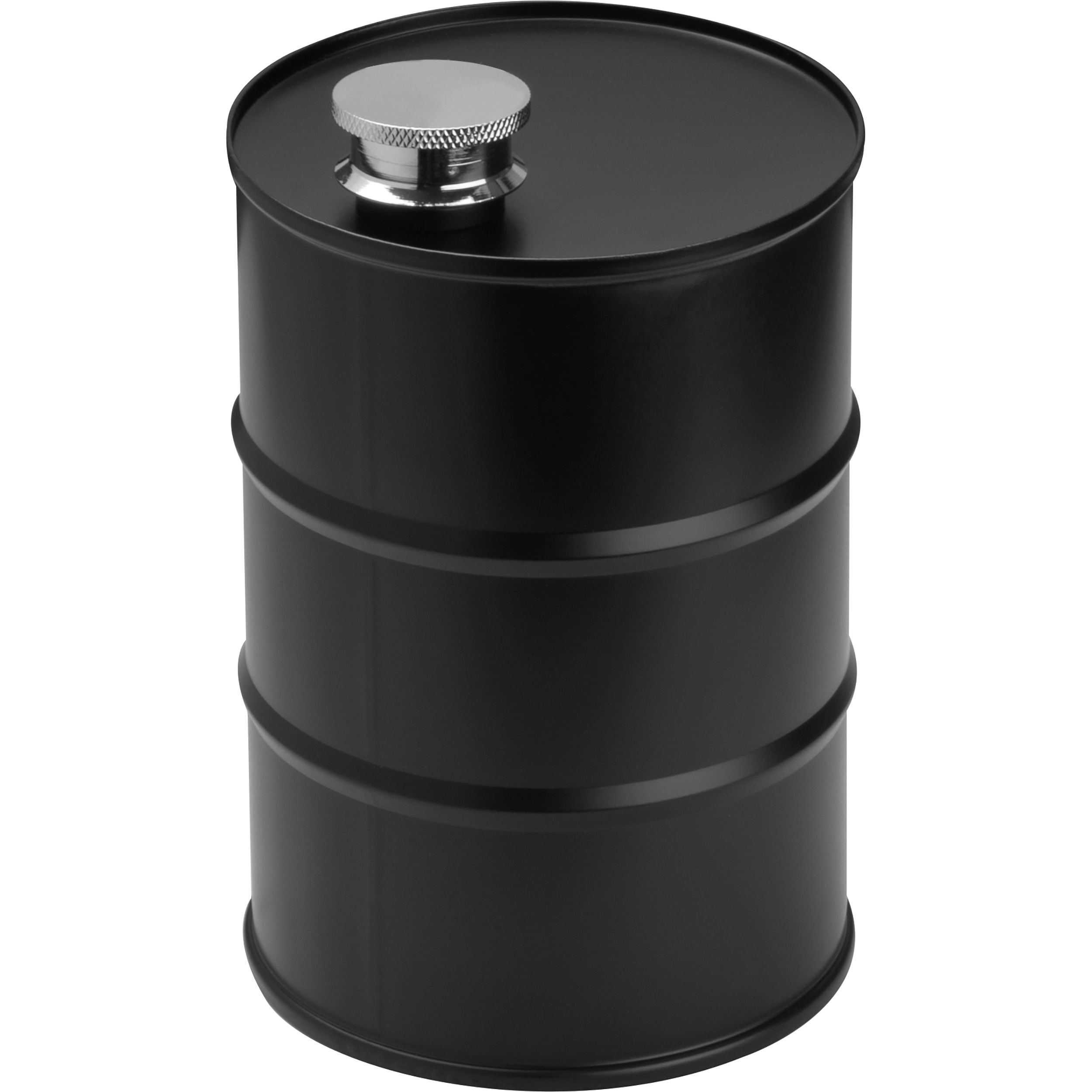MA60792-03Flachmann Fass aus Edelstahl_ 600ml_ schwarz