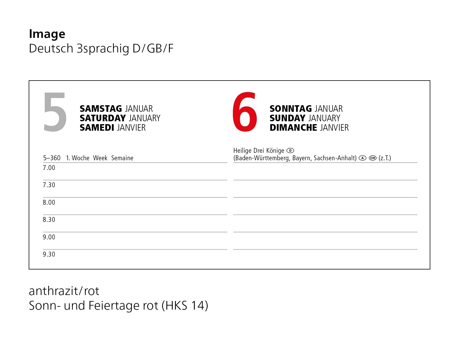 GE0020-DUKWerbeartikel Buchkalender Image_ dunkelblau_ Kupferpraegung
