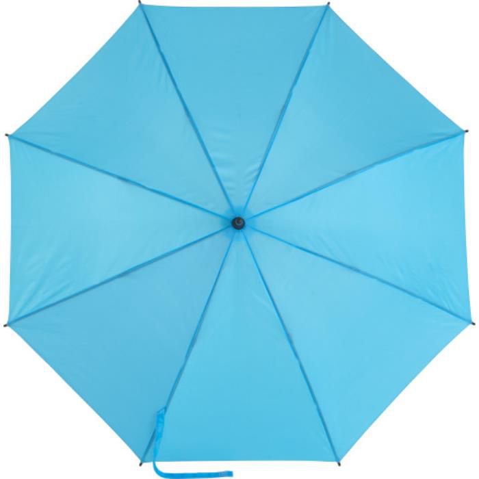 GI0945-18Automatik Stockschirm aus Pongee-Polyester Suzette_ Hellblau