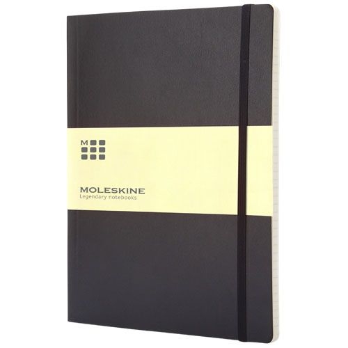 PF107155-1Moleskine Classic Softcover Notizbuch XL – liniert_ schwarz