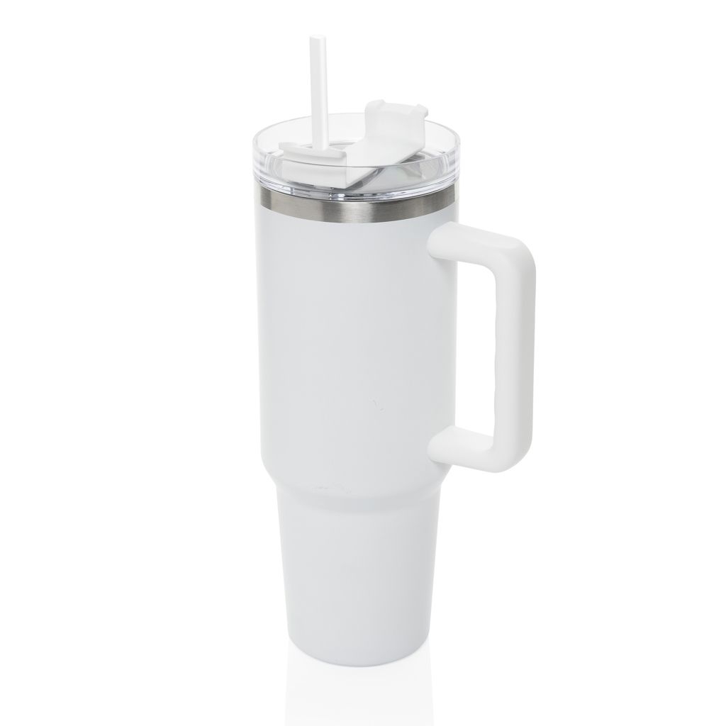 XDP437.33-03Peakflow Becher aus RCS recyceltem Stainless Steel 1200ml_ weiss