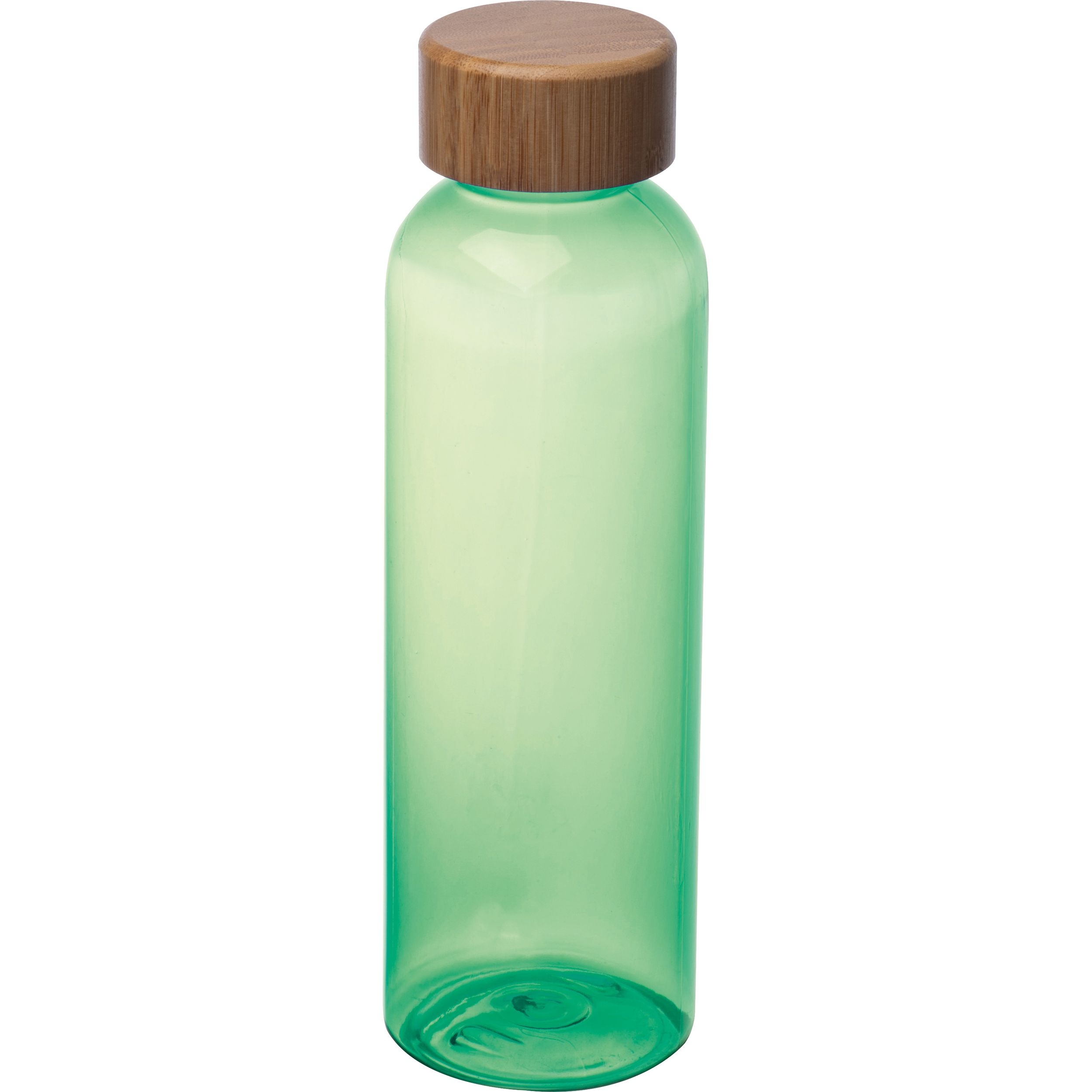MA84822-09Trinkflasche aus PET mit Bambusdeckel_ 500ml  SAMBOR_ gruen