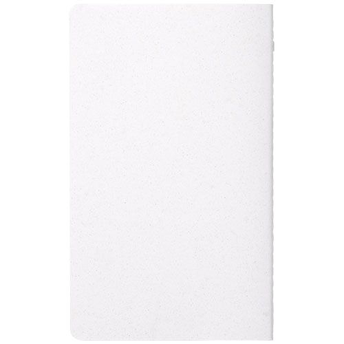 PF107749-1Fabia Notizbuch mit Cover aus Crush Papier_ weiss