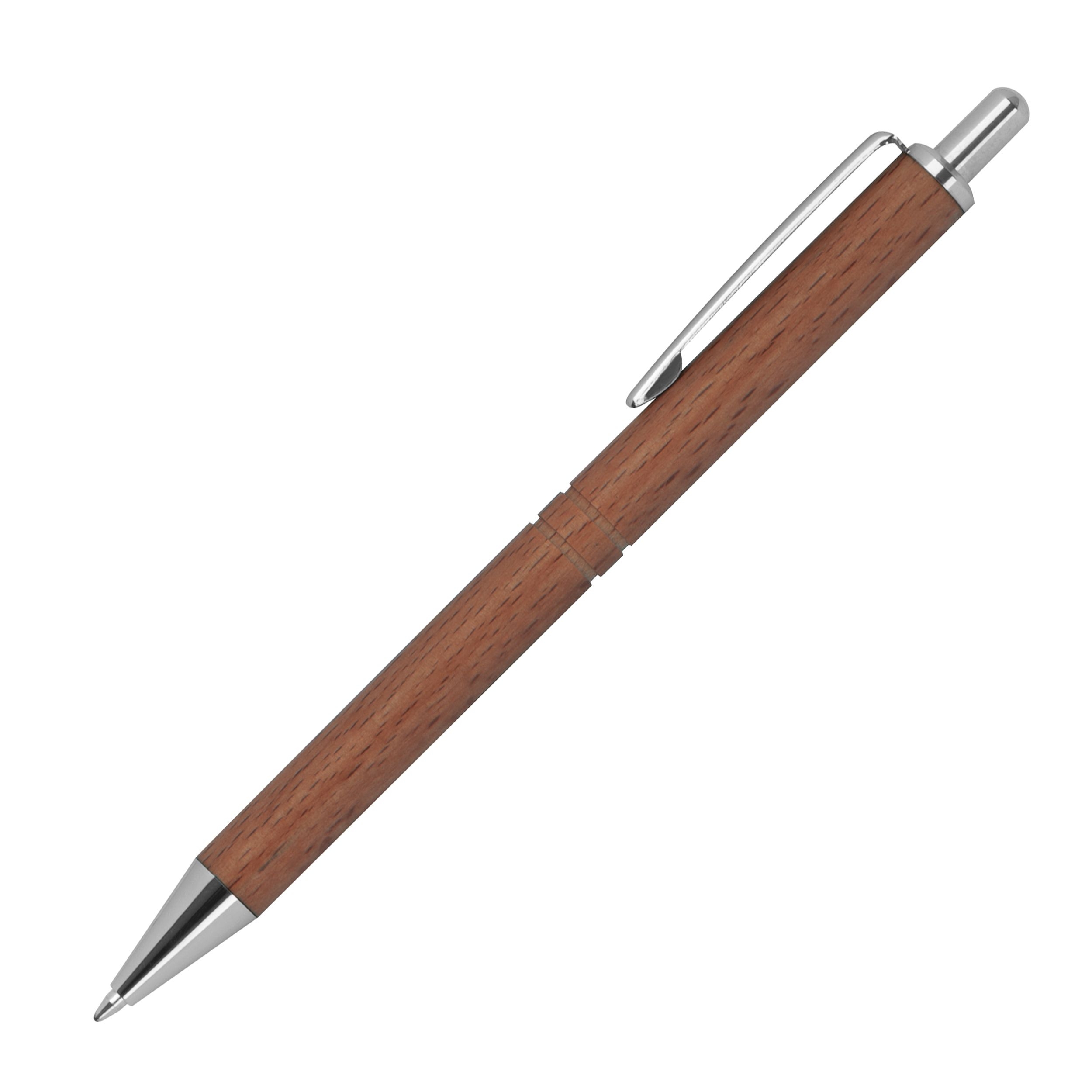 MA12550-01Kugelschreiber aus Holz_ braun
