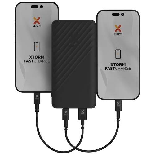 PF124411-2Xtorm XG210 Go2 15W 10.000 mAh Schnelllade-Powerbank_ schwarz