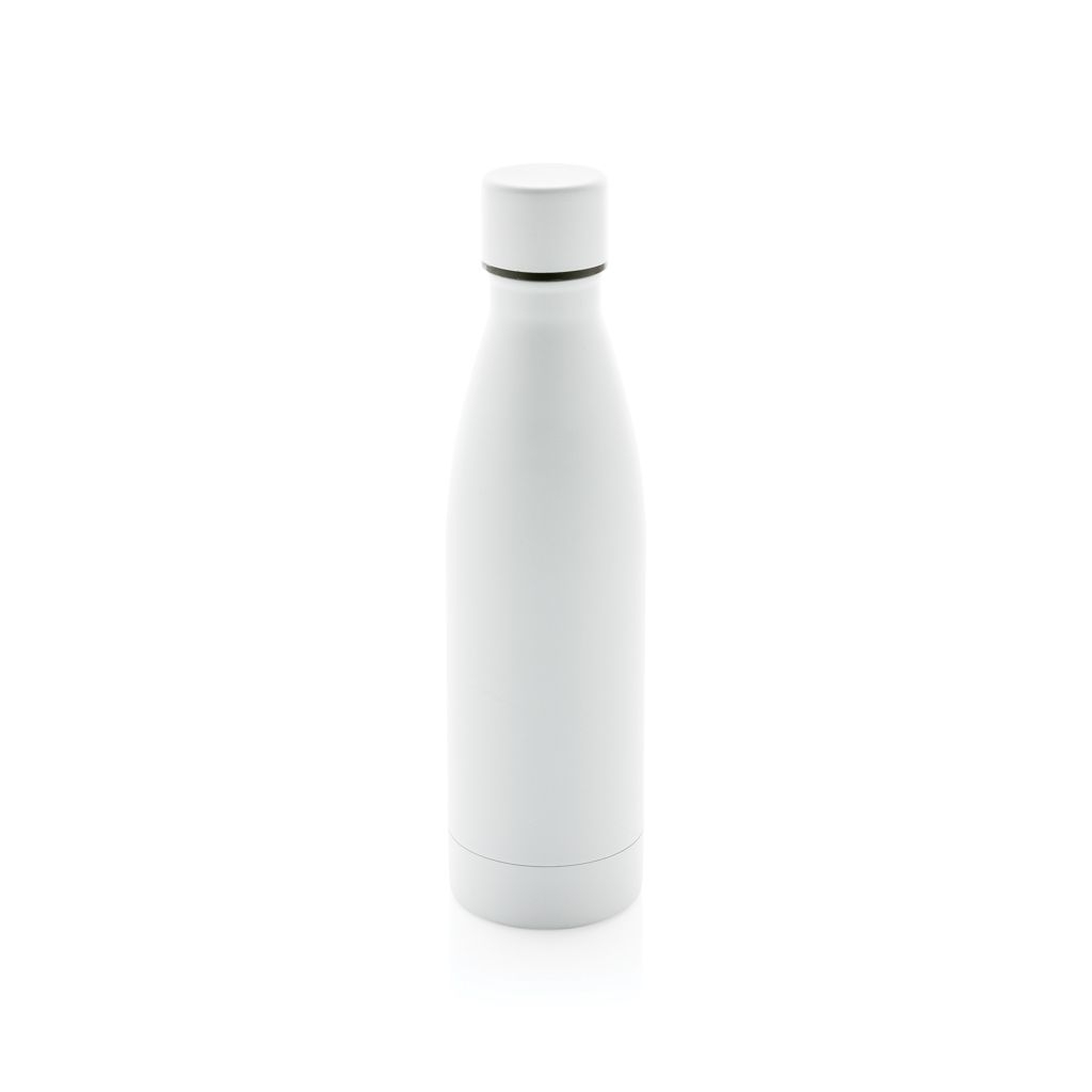XDP433.27-3RCS recycelte Stainless Steel Solid Vakuum-Flasche_ weiss