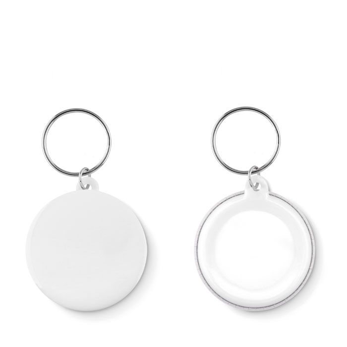 MO9332-06Pin Key Badge Schluesselanhaenger klein_ Weiss